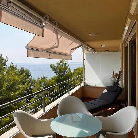 Sea View Penthouse With Terrace Split Appartamento Podstrana